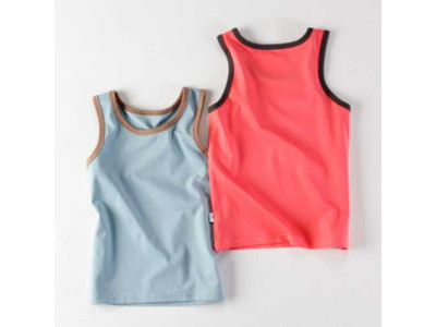 sublimation plain kids tank