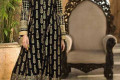 frock gold printed