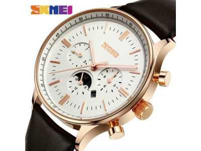 Waterproof Leather Brand Watch