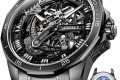 Leather Strap Skeleton Watch