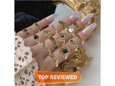 Silver Ring Set Women